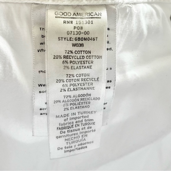 GOOD AMERICAN NWT The Bombshell Short Size 18 Sexy Trendy Stylish Festival - Picture 5 of 8